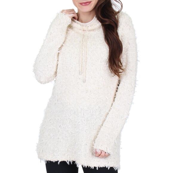 NWT Nic + Zoe Cozy Drawstring Pullover Sweater - Medium - Picture 2 of 11